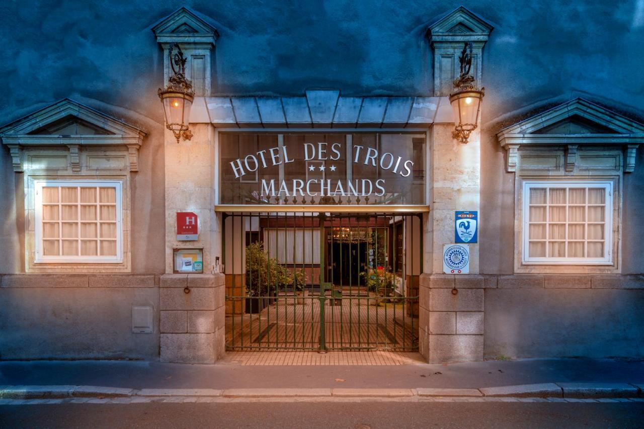Hotel Des 3 Marchands Nantes Exterior foto